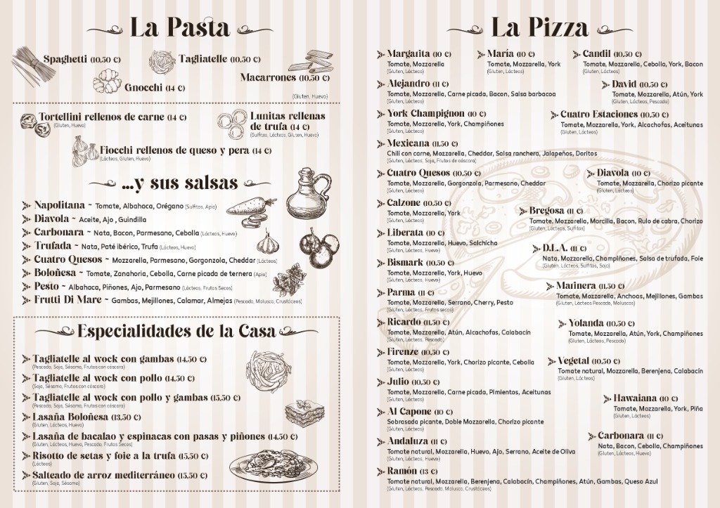 Carta Menu 2026 - Parte 2